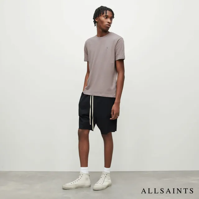 【ALLSAINTS】BRACE 公羊頭骨刺繡純棉修身短袖T恤 MD457U(常規版型)