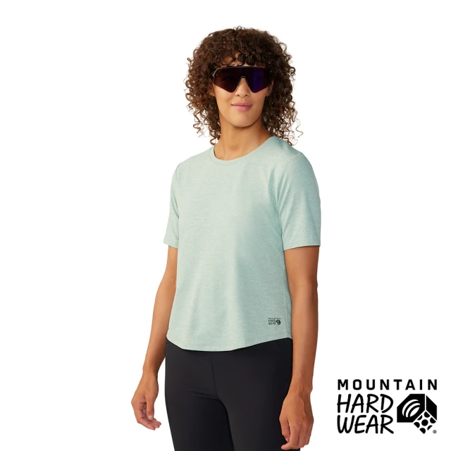 Mountain Hardwear Sunblocker Short Sleeve Women 防曬短版短袖排汗衣 女款 礦泉綠 #2067781