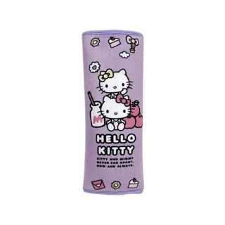 【HELLO KITTY】CT安全帶護套枕 單入 CUTE LAND樂園 PKTD019V-02(車麗屋)