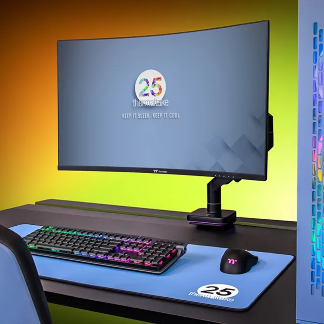 【Thermaltake 曜越】M700 Extended 電競滑鼠墊 繡球花藍(GMP-TTP-HABSEC-01)
