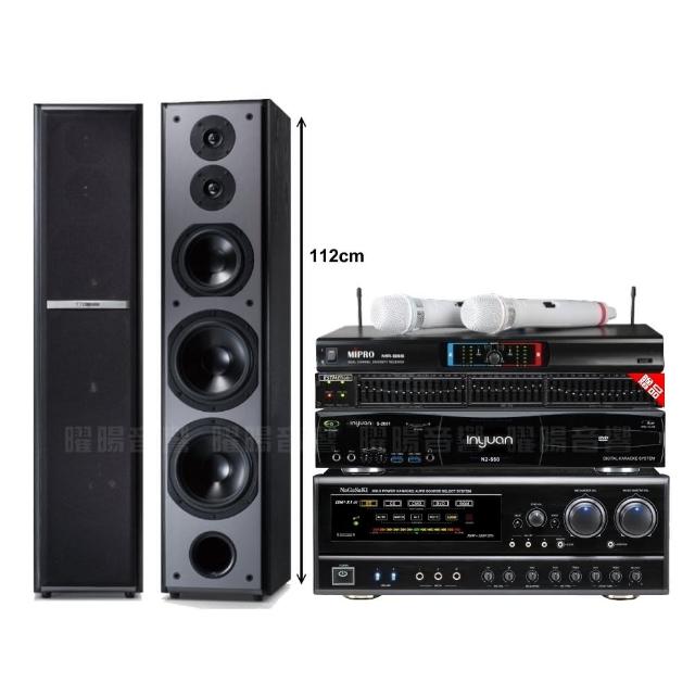 【音圓】N2-550+NaGaSaKi DSP-X1BT+TDF M-6+MIPRO MR-666(贈12項超值好禮)