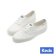 【Keds】CHAMPION GN 經典寬楦舒適帆布休閒小白鞋(9241W110103)