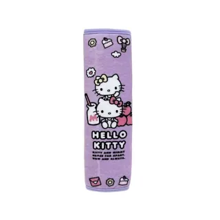 【HELLO KITTY】CT安全帶護套 單入 CUTE LAND樂園 PKTD019V-01(車麗屋)