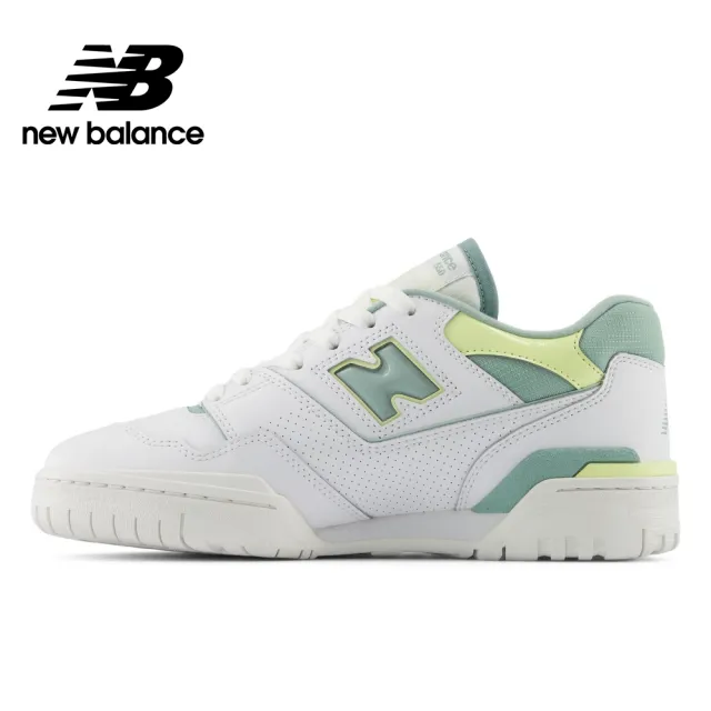 【NEW BALANCE】NB 復古鞋/運動鞋_女性_抹茶綠白_BBW550EB-B