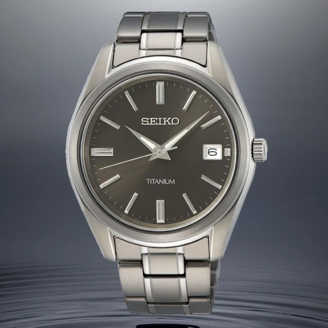 SEIKO 精工SEIKO 精工 CS系列 城市簡約 鈦金屬 超輕經典手錶40mm(6N52-00B0D / SUR375P1)