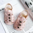 【Swan 天鵝】三朵小花小童寶寶鞋學步鞋涼鞋1594-粉(10059402)