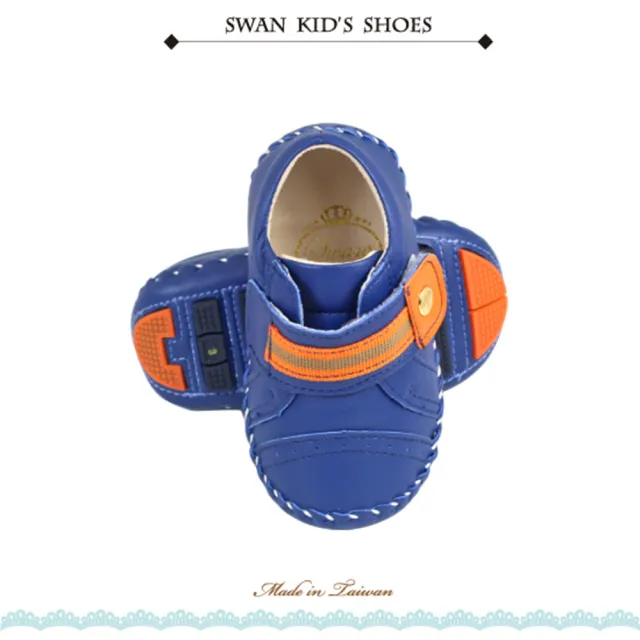 【Swan 天鵝】小紳士小童寶寶學步鞋1530-藍(100530_03)