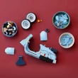 【LEGO 樂高】Icons 10298 偉士牌 125(積木 模型 玩具機車 DIY 禮物)