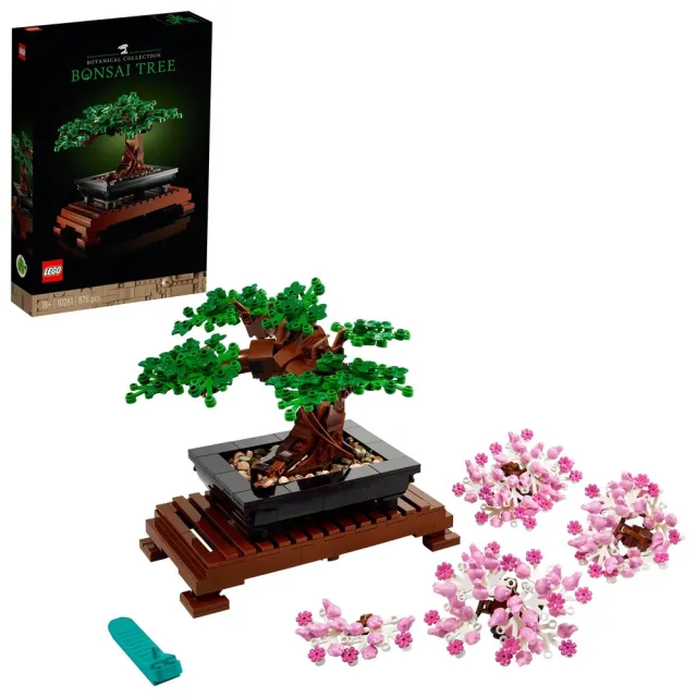 【LEGO 樂高】Botanicals 10281 盆栽(植物盆栽 居家擺設 DIY 禮物 送禮推薦)