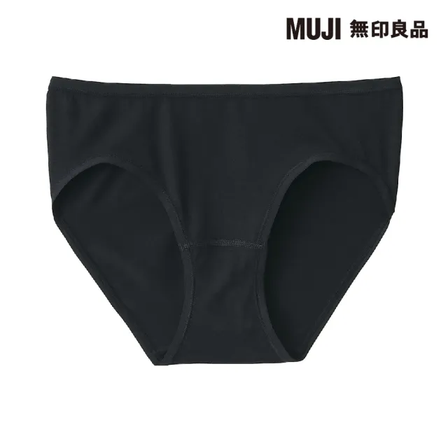 【MUJI 無印良品】女柔滑低腰短版內褲(共5色)
