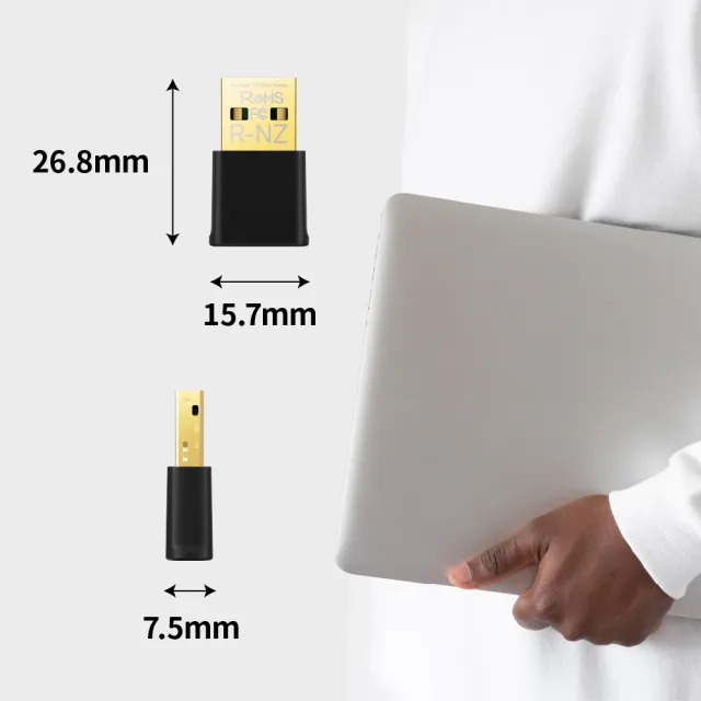 【TP-Link】Archer TX20U Nano AX1800 MU-MIMO 迷你型 雙頻WiFi6 USB無線網卡(Wi-Fi 6 無線網路卡)