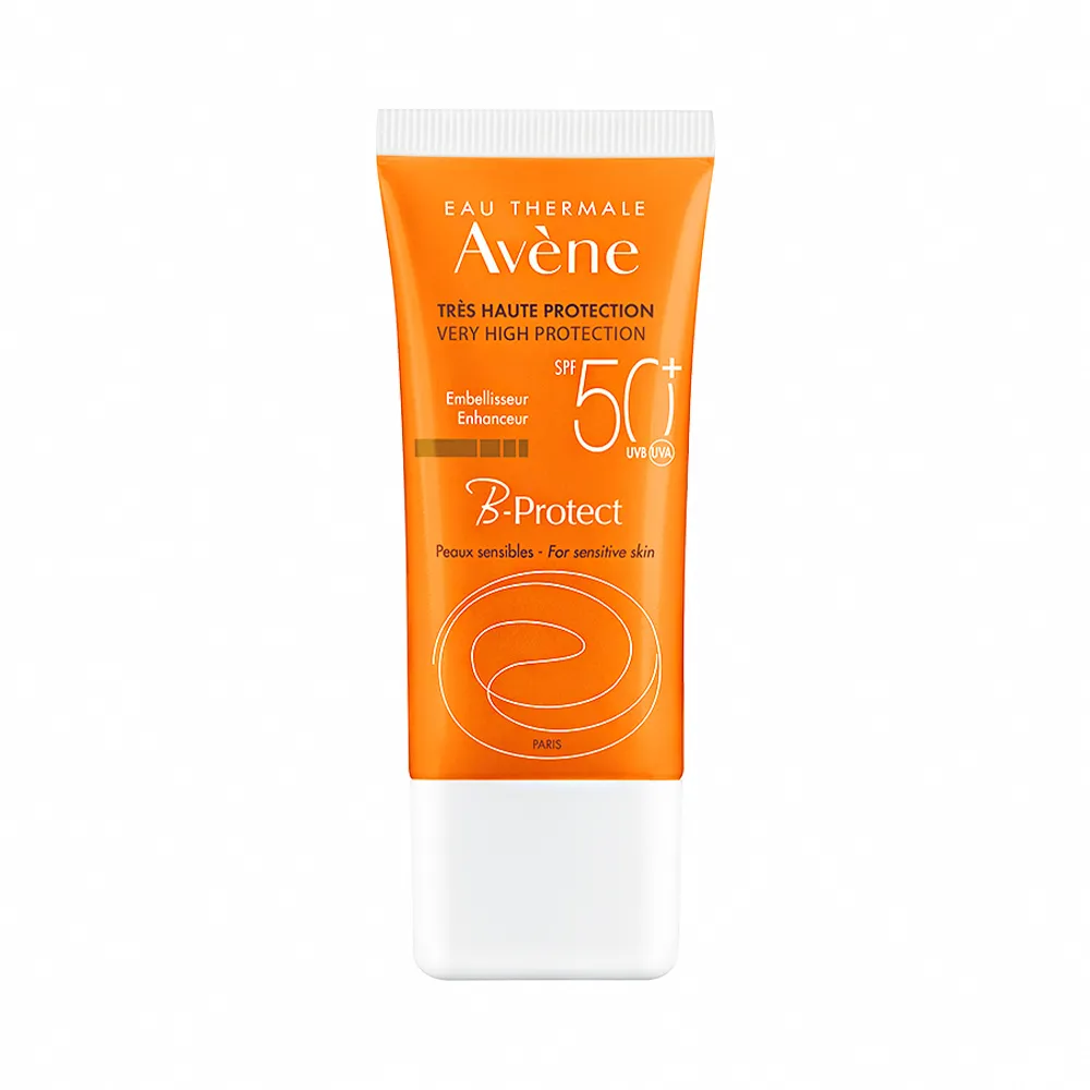 【Avene 雅漾官方直營】全效極護亮顏防曬乳SPF50+ 30ml(抗UV/潤色素顏霜)