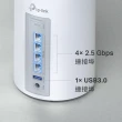 【TP-Link】二入組-Deco BE65 WiFi 7 BE11000 三頻2.5Gbps 真Mesh 無線網路網狀路由器(Wi-Fi 7分享器/VPN)