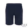 【ELLE ACTIVE】男款 四面彈休閒短褲-深藍色(EA24M2M3001#39)