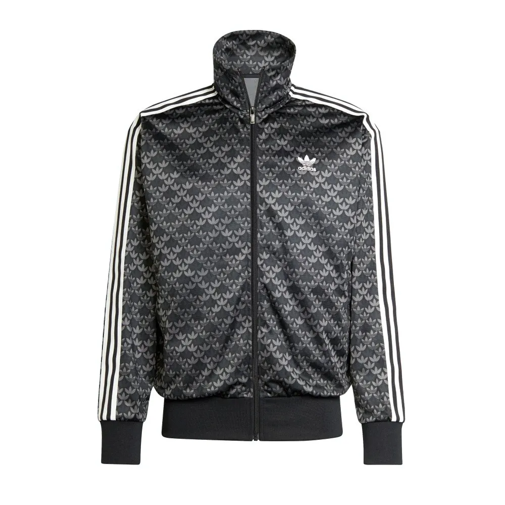 adidas 愛迪達】FB Mono TT 男立領外套運動休閒滿版三葉草寬鬆