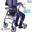 【恆伸醫療器材】ER3108 鋁合金帶輪助步車/買菜車/步行輔助車 座高47cm(顏色隨機出貨)
