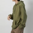 【NEW BALANCE】男款 橄欖綠色 百搭 舒適 刷毛 保暖 連帽上衣 長袖 MT41517DEK