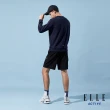 【ELLE ACTIVE】男款 四面彈休閒工裝短褲-黑色(EA24M2M3002#99)