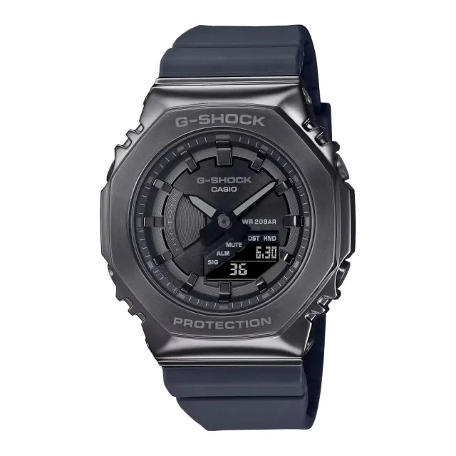 CASIO 卡西歐】G-SHOCK 農家橡樹八角雙顯男女對錶情侶對錶(GM-2100BB