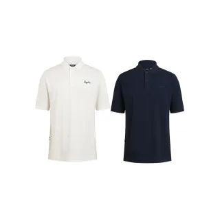 【Rapha】男款 Logo Polo 衫 白色 / 海軍藍(B6RP-LOP-XXXXXM)