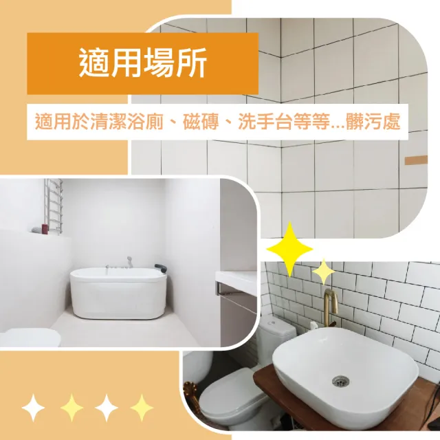【巧巧】浴廁清潔刷+替換刷布超值組(1+1)