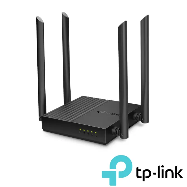 【TP-Link】Archer C64 AC1200 MU-MIMO Gigabit 無線網路雙頻WiFi路由器(Wi-Fi分享器)