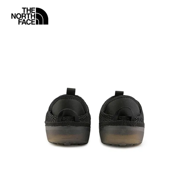 【The North Face 官方旗艦】北面男女款黑色舒適透氣耐磨休閒鞋｜7W4DKX7