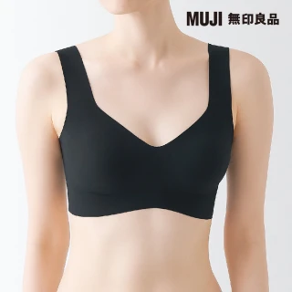 【MUJI 無印良品】女莫代爾無痕背心式胸罩(共5色)