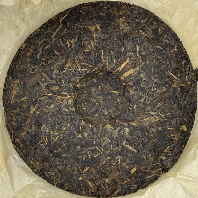 【盛嘉源】港訂 橙飛印-小黃印  90末(普洱茶   生茶 357g)