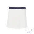 【ELLE ACTIVE】女款 剪接配色短裙/褲裙-白色(EA24M2W2101#90)
