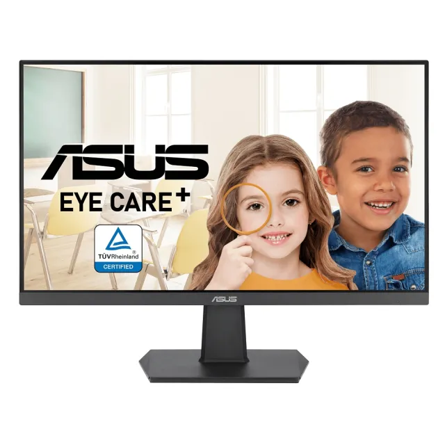 【ASUS 華碩】VA27EHF 27型 護眼螢幕(IPS/FHD/100Hz/Adaptive-Sync/1ms/低藍光 +不閃屏)