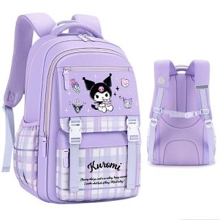 【SANRIO 三麗鷗】兒童掀蓋式健康護脊輕量後背書包 S 雙子星