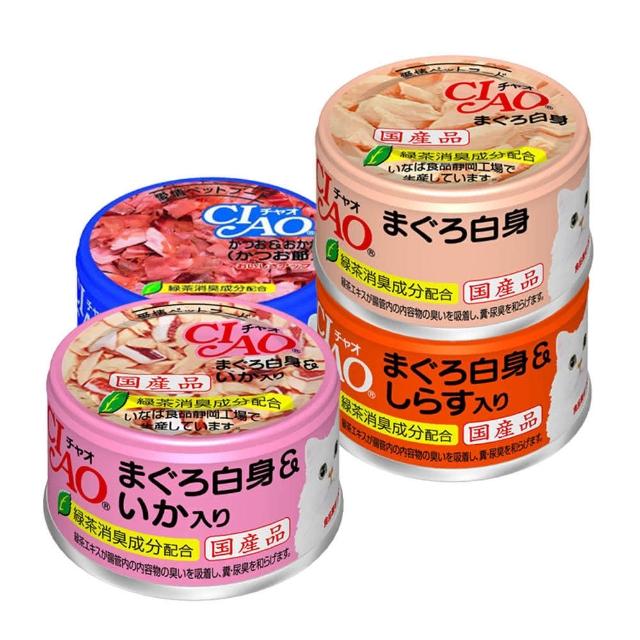 【CIAO】旨定罐系列85g*24入(日本原裝進口 貓罐 貓罐頭 85g一罐 貓食品 副食 全齡貓)