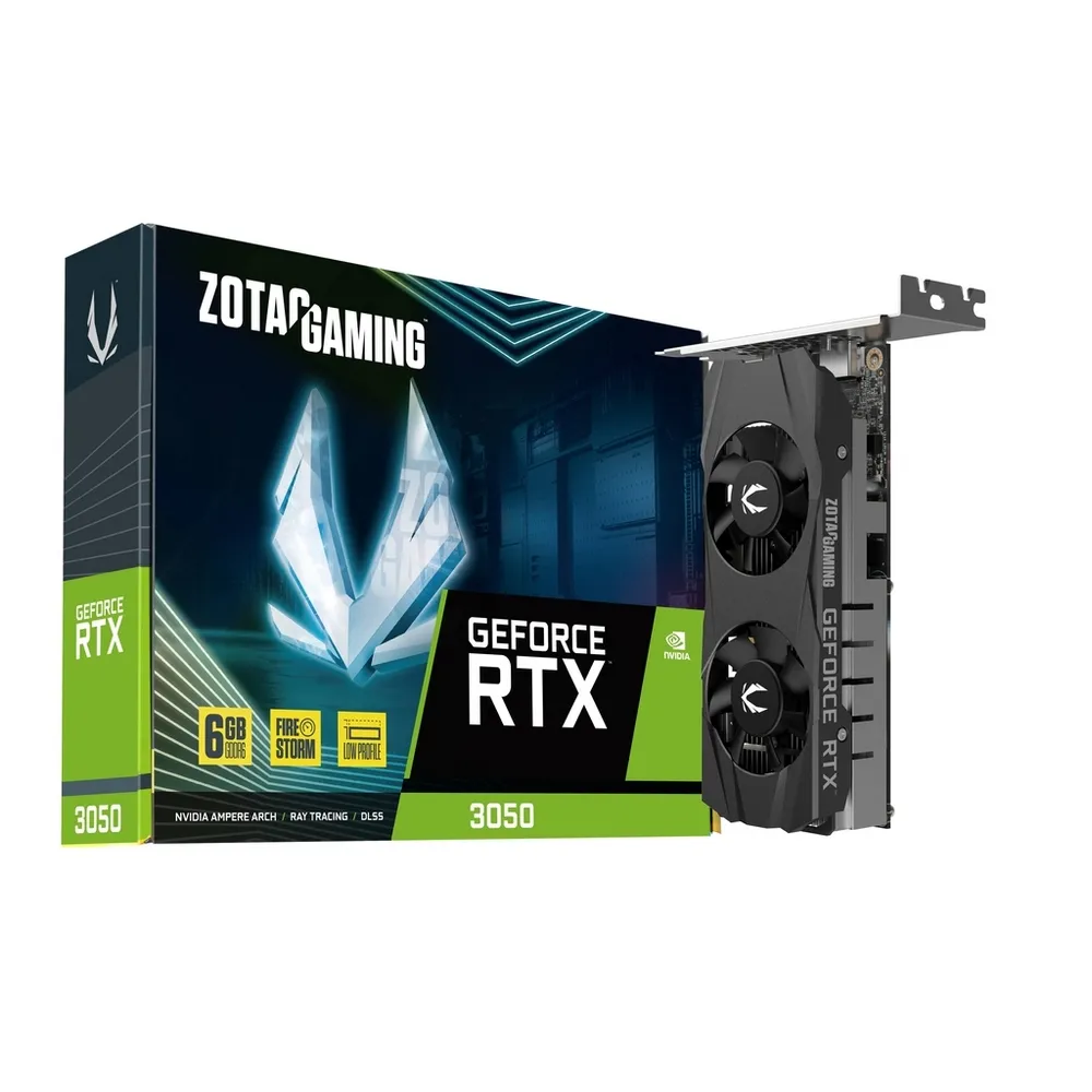 【ZOTAC 索泰】GAMING GeForce RTX 3050 6GB GDDR6 LP 顯示卡