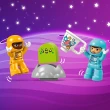 【LEGO 樂高】得寶系列 10422 三合一太空梭歷險(太空玩具 幼兒積木)