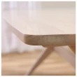 【NITORI 宜得利家居】◎木質餐桌 RELAX160 WW(RELAX 餐桌 餐椅 長凳 橡膠木 胡桃木)