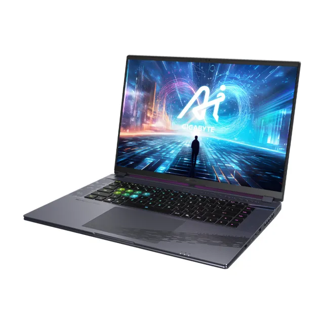 【GIGABYTE 技嘉】16吋i7 RTX4060電競筆電(AORUS 16X AKG-53TWC54SH/i7-14650HX/16G/1TB SSD/Win11/QHD)