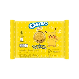【OREO 奧利奧】寶可夢版-夾心餅乾隨手包248.4g(口味任選5入組)