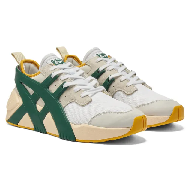 Onitsuka Tiger】Onitsuka Tiger鬼塚虎-墨綠色虎爪紋BIG LOGO TRAINER 