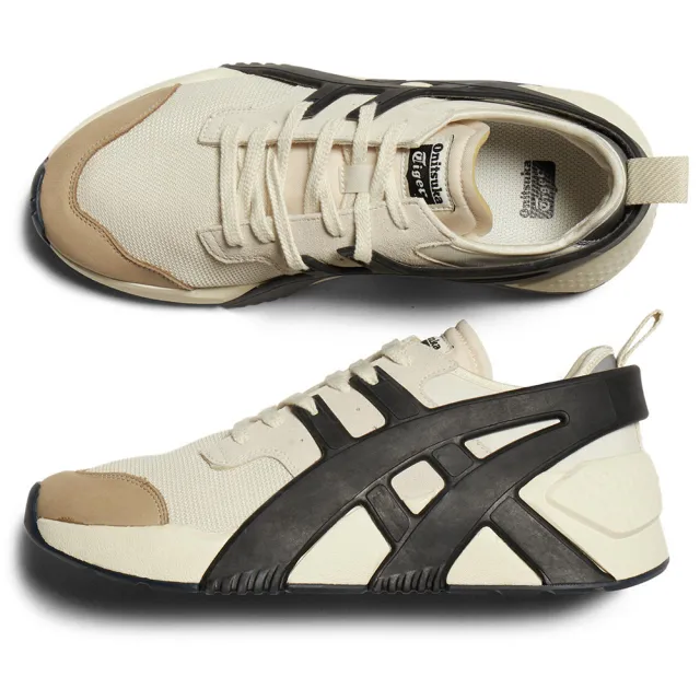 Onitsuka Tiger】Onitsuka Tiger鬼塚虎-黑色虎爪紋BIG LOGO TRAINER