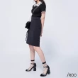 【iROO】荷葉邊氣質女人時尚短裙