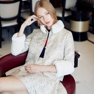 【iROO】古典華麗典雅短裙