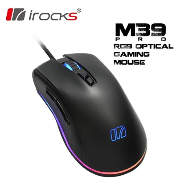 【i 美麗】M39 PRO RGB光學遊戲滑鼠
