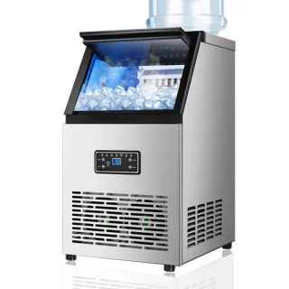 【Josie】全自動製冰機 快速出冰(80kg自來水進水+桶裝水進水)