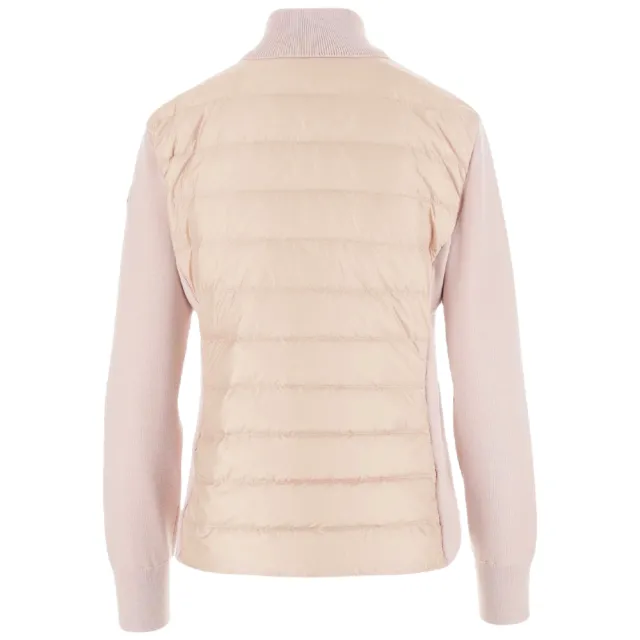 【MONCLER】春夏新款 女款 羽絨羊毛拼接外套-粉色(0號USA-XS、1號USA-S、2號USA-M、3號USA-L)