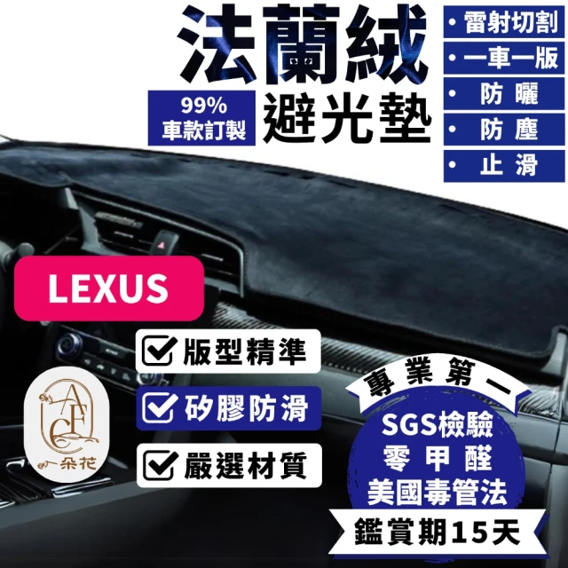 一朵花汽車百貨 LEXUS 凌志 NX 法蘭絨避光墊