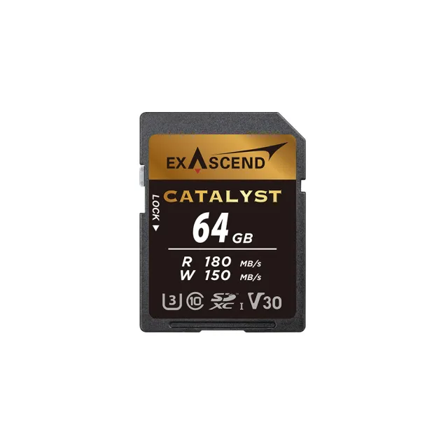 【Exascend】Catalyst V30 SD記憶卡 64G(正成公司貨)