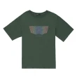【5th STREET】男裝機械圖騰印花短袖T恤-綠色(山形系列)