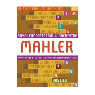 【金革唱片】馬勒交響曲全集 11 BD(古典藍光 BD)