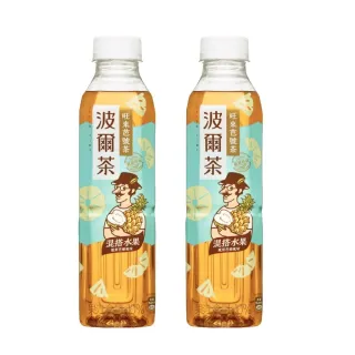 【金車/伯朗】波爾茶-旺來芭號茶580mlx24入/箱x2箱